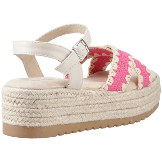Hush Puppies Jemma Espadrille Polyurethaan Dames Fuchsia Sandalen - Image 2