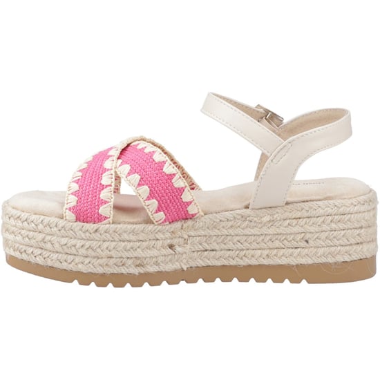 Hush Puppies Jemma Espadrille Polyurethaan Dames Fuchsia Sandalen - Image 4