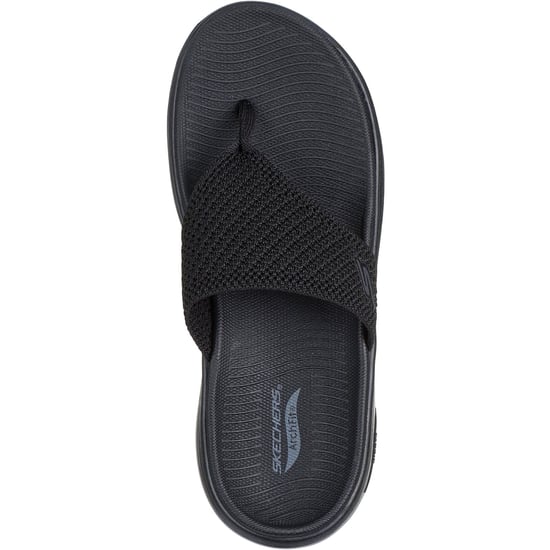 Skechers Go Walk Arch Fit 2.0 Polyester Dames Zwarte Sandalen - Image 3