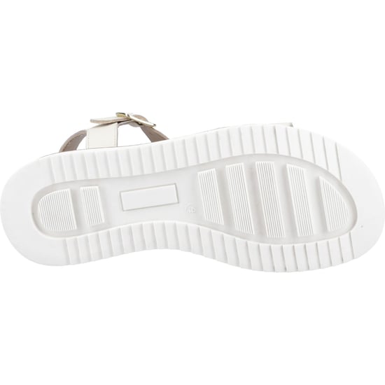 Hush Puppies Cassie Nubuck Dames Crème Sandalen - Image 3