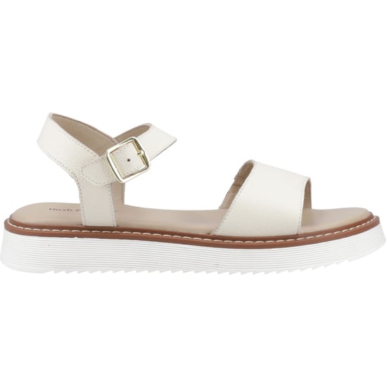 Hush Puppies Cassie Nubuck Dames Crème Sandalen - Image 5