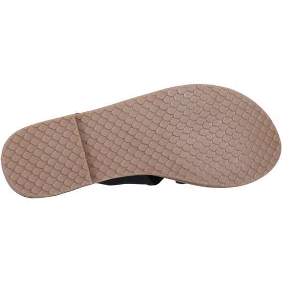 Hush Puppies Amy Brede Pasvorm Lederen Dames Zwarte Sandalen - Image 3