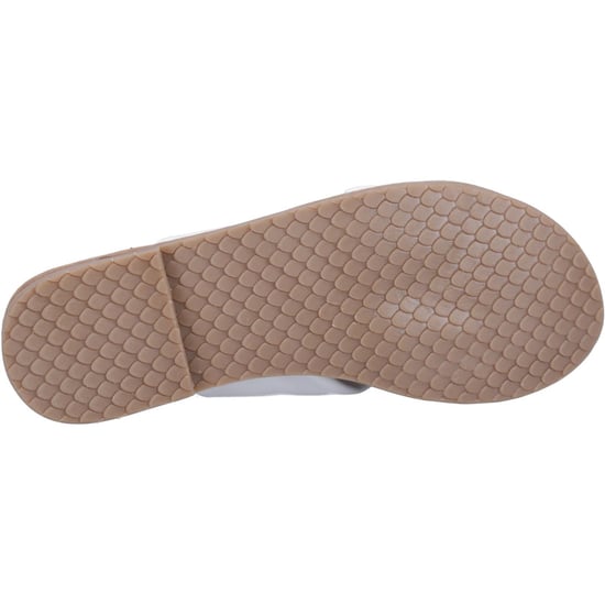 Hush Puppies Amy Brede Pasvorm Leren Dames Witte Sandalen - Image 3