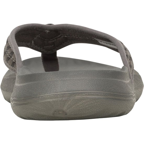 HEYDUDE Myers Flip Nu Prep Katoenmix Heren Zwart/Granietgrijs Flip Flops - Image 2