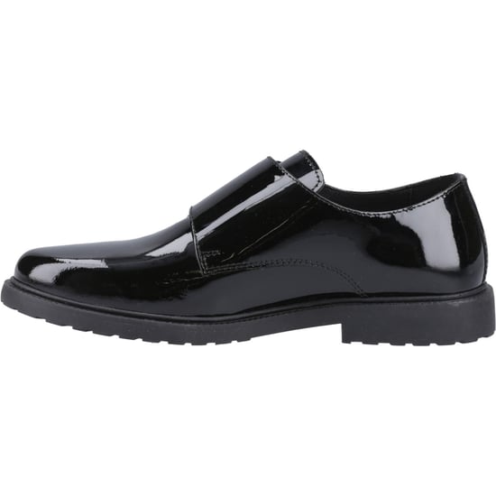 Hush Puppies Verity Leren Dames Zwart Patent Schoenen - Image 4