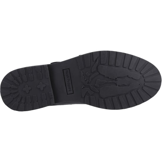 Hush Puppies Verity Läder Skor för Kvinnor Svart - Image 3