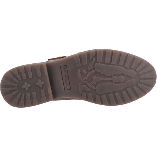Hush Puppies Verity Leren Dames Tan Schoenen - Image 3