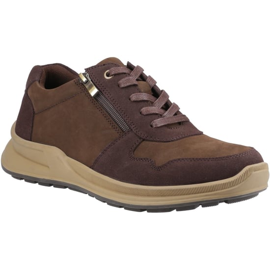 Hush Puppies Alexander Läder Herrbruna Snörskor - Image 1