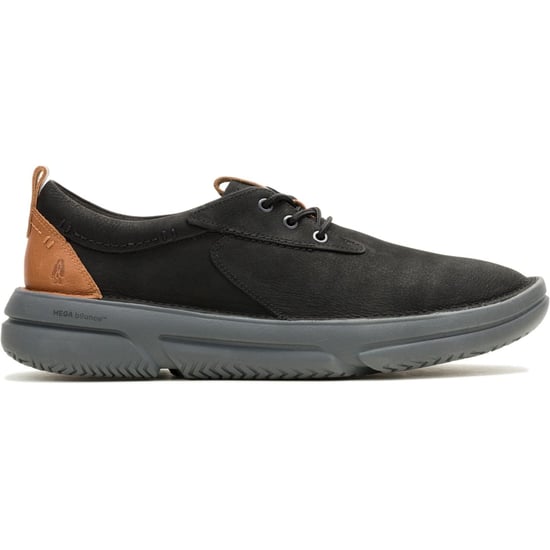 Hush Puppies Baylor Leather Men's Black/Black Lace-Up Shoes - Image 6