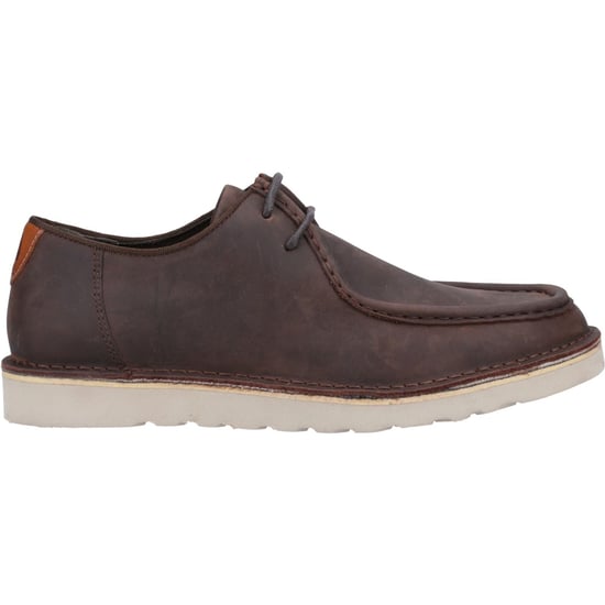 Hush Puppies Otis Leather Men's Brown Lace-Up Shoes - Image 5