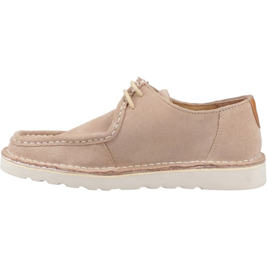 Hush Puppies Otis Suede Men's Sand Lace-Up Shoes - Image 4