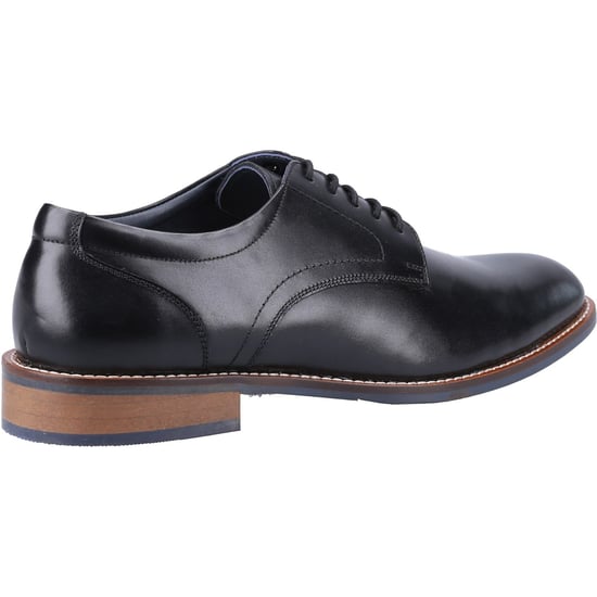 Hush Puppies Damien Snörskor i Läder för Män Svarta - Image 2