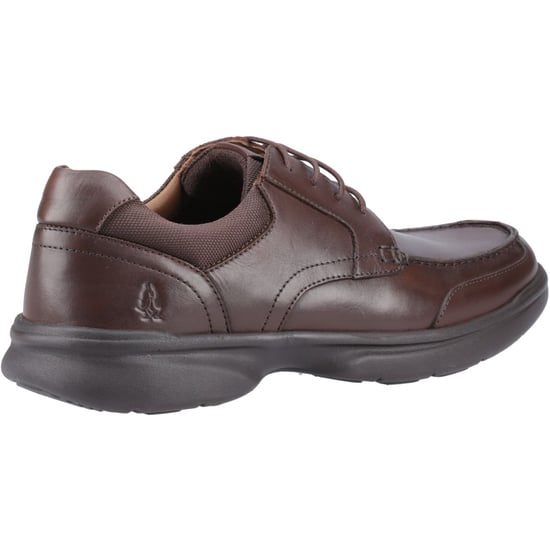 Hush Puppies Hugh Leather Men's Brown Lace-Up Shoes - Image 2
