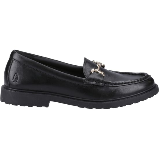 Hush Puppies Verity Snaffle Leer Dames Zwarte Instappers - Image 5