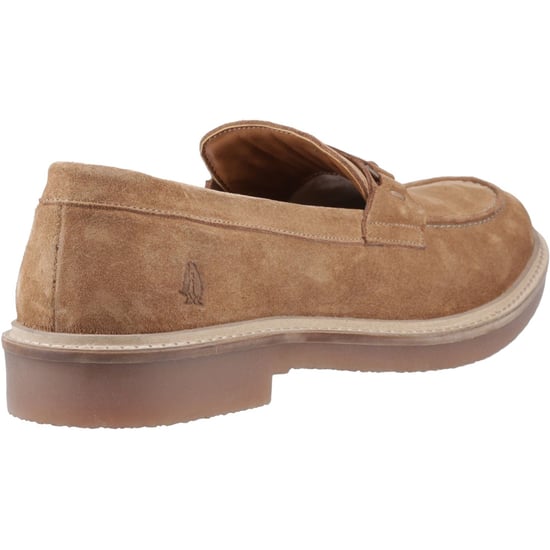 Hush Puppies Gryffin Leren Heren Tan Instappers - Image 2