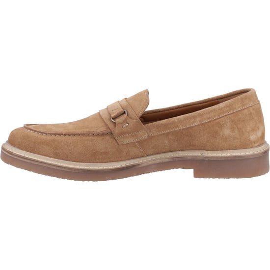 Hush Puppies Gryffin Leren Heren Tan Instappers - Image 4