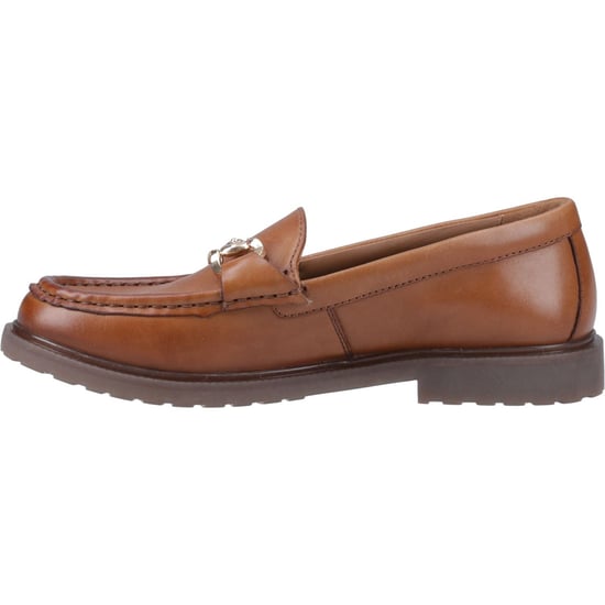 Hush Puppies Verity Snaffle Leather Women's Tan Loafers - Image 4