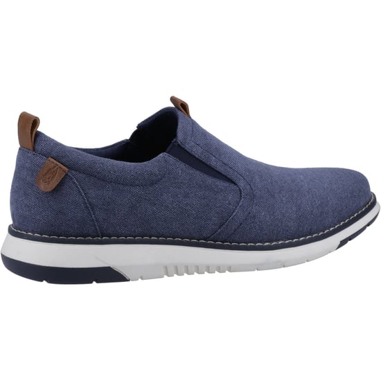 Hush Puppies Benny Canvas Herrnavy Loafers - Image 2