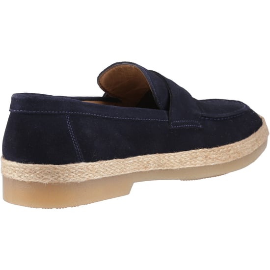 Hush Puppies Laurence Mockascuff Herr Navy Loafers - Image 2