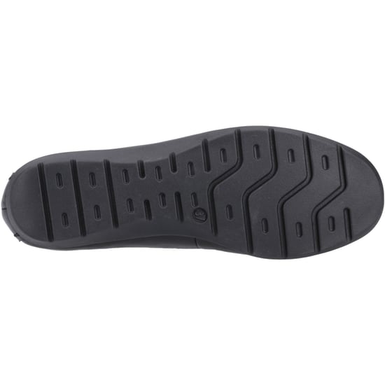 Hush Puppies Shelby Leren Dames Zwarte Instappers - Image 3