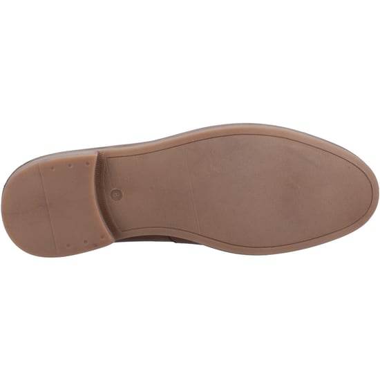 Hush Puppies Benedict Leren Heren Tan Instappers - Image 3