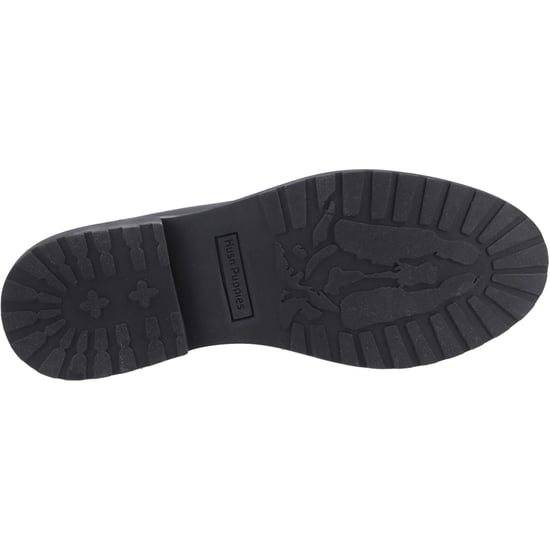 Hush Puppies Verity Kiltie Läder Svarta Mokasiner för Kvinnor - Image 3