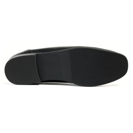 Pod Penny Leren Dames Zwarte Instappers - Image 3
