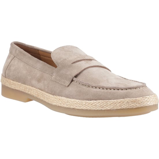 Hush Puppies Laurence Mockasiner i Suede för Herr - Taupe - Image 1