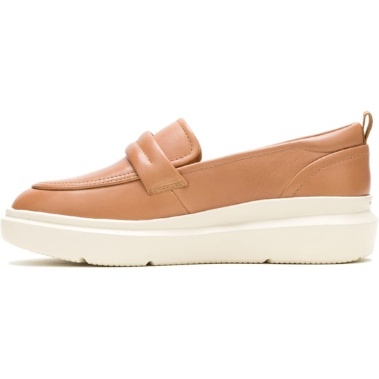 Hush Puppies Joy Penny Leren Dames Tan Instappers - Image 5