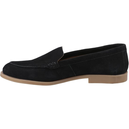 Hush Puppies Natasha Leren Dames Zwarte Instappers - Image 4