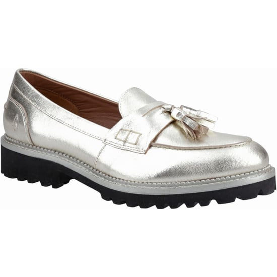 Hush Puppies Ginny Loafer Suede Women's Gold Loafers - Image 1