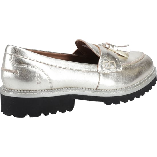 Hush Puppies Ginny Loafer Suede Women's Gold Loafers - Image 2