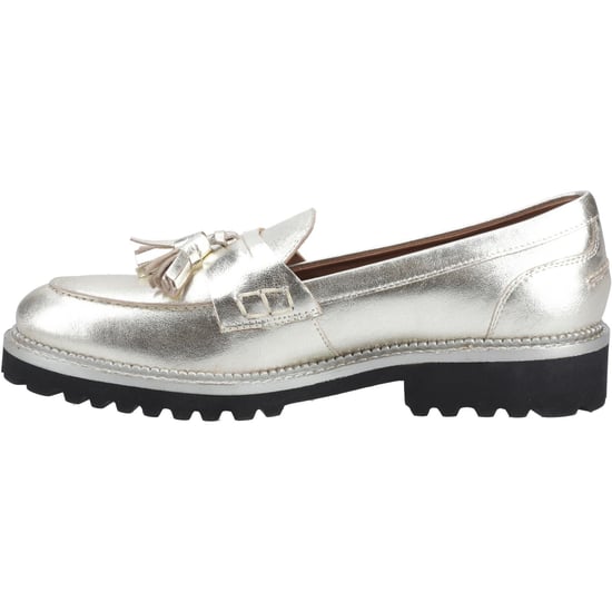 Hush Puppies Ginny Loafer Suede Women's Gold Loafers - Image 4