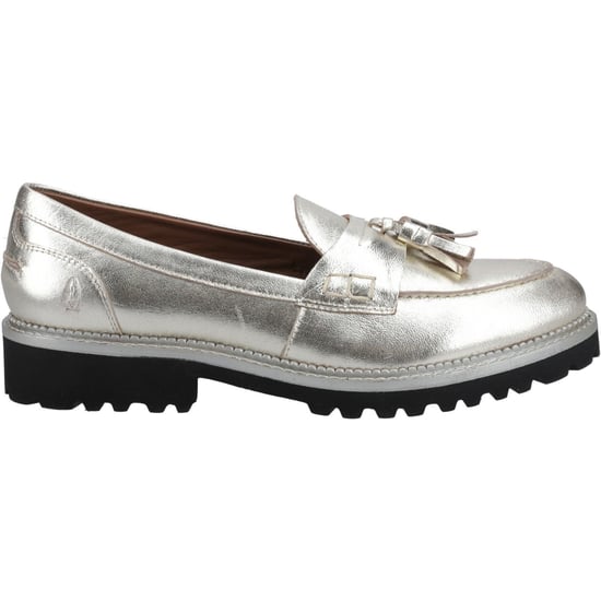 Hush Puppies Ginny Loafer Suede Women's Gold Loafers - Image 5