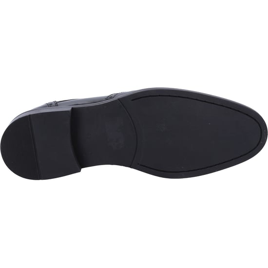 Hush Puppies Dustin Brogue Patent Leather Men's Black Patent Brogues Shoes - Image 3