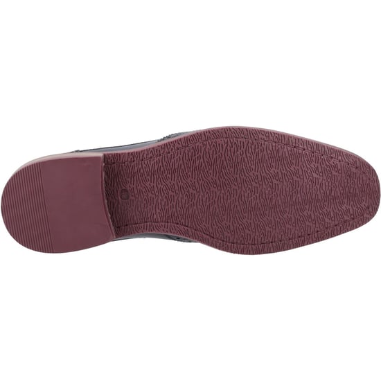 Hush Puppies Mack Leren Heren Zwarte Brogues Schoenen - Image 3