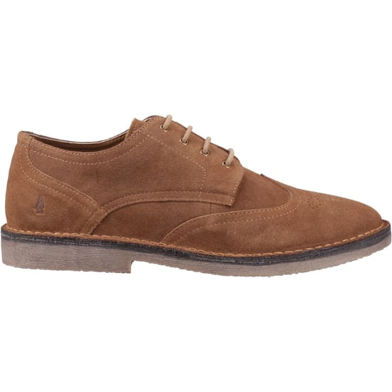 Hush Puppies Samson Leather Men's Tan Brogues Shoes - Image 5