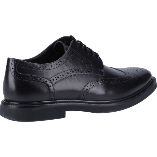 Hush Puppies Kingston Leather Men's Black Brogues Shoes - Image 2