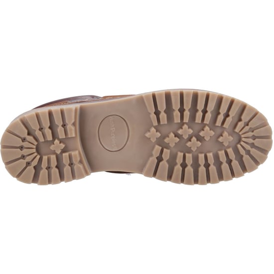 Hush Puppies Weston Leather Men's Brown Boat Shoes - Image 3