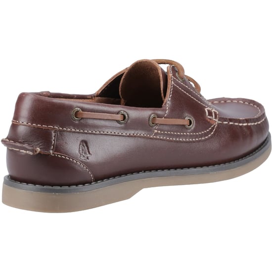 Hush Puppies Wilson Leren Heren Bruine Bootschoenen - Image 2