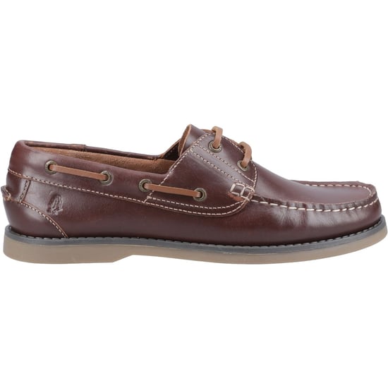 Hush Puppies Wilson Leren Heren Bruine Bootschoenen - Image 5