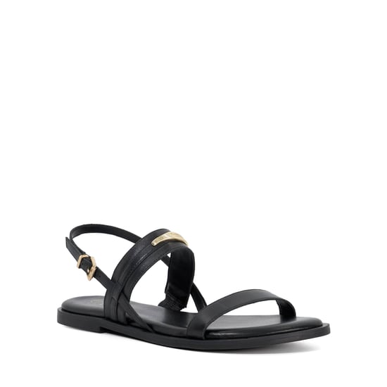 Dune Ladies Litton - Leather Sandals With Logo Detail - Image 1