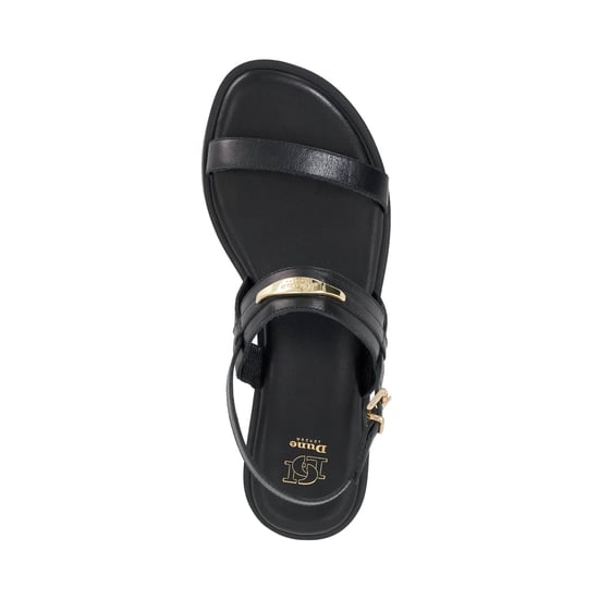 Dune Ladies Litton - Leather Sandals With Logo Detail - Image 4