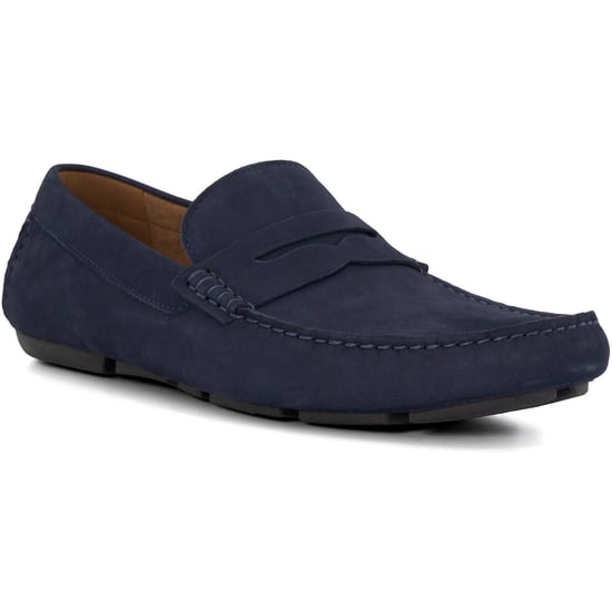 Dune Bradlay Mockaskor Herr Blå Suede - Image 1