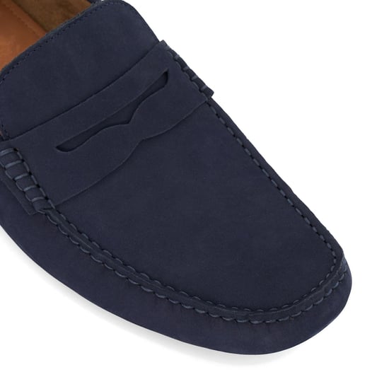 Dune Bradlay Mockaskor Herr Blå Suede - Image 6
