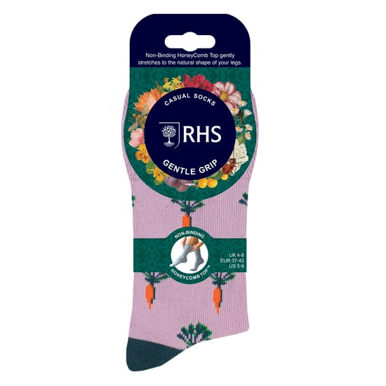 6 Pairs Ladies Non Elastic Soft Top Diabetic Socks - Image 2