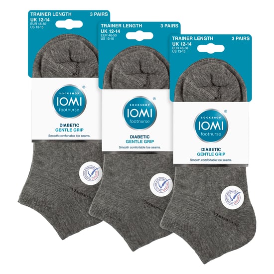 9-pack heren diabetessokken | Niet-elastische extra brede enkelsokken - Image 2