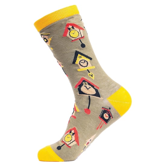 Bird Pattern Novelty Cotton Socks for Adults - Image 2