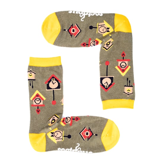 Bird Pattern Novelty Cotton Socks for Adults - Image 3