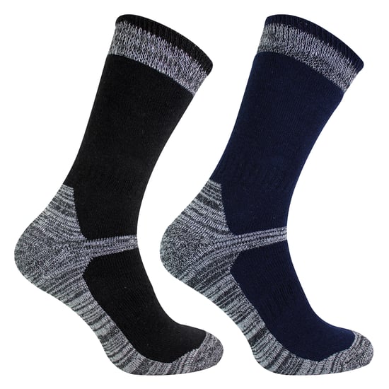 4 Pack Mens Cotton Reinforced Industrial Outdoor Work Socks - Image 3